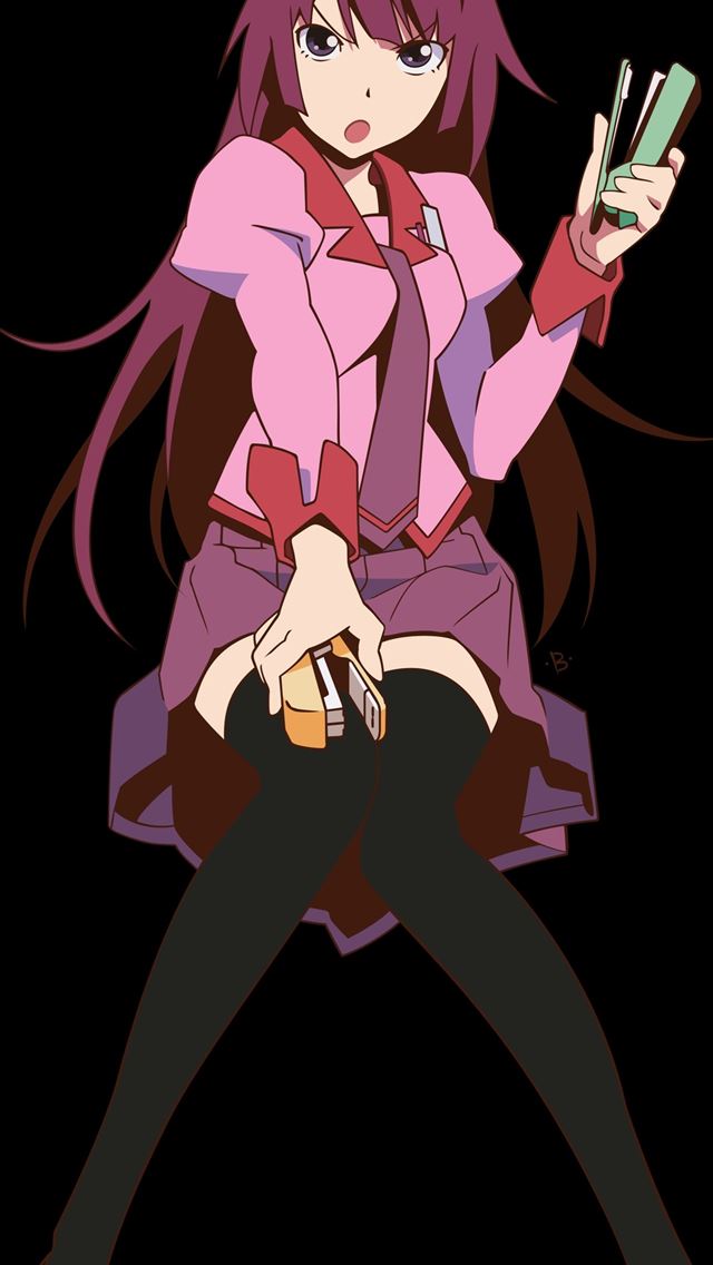 1284x2778 monogatari series - monogatari series iPhone Wallpaper