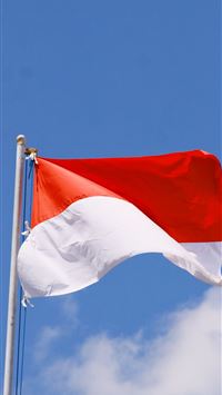 indonesia flag wallpaper