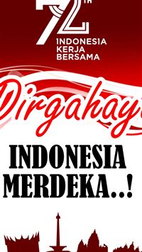 indonesia flag wallpaper