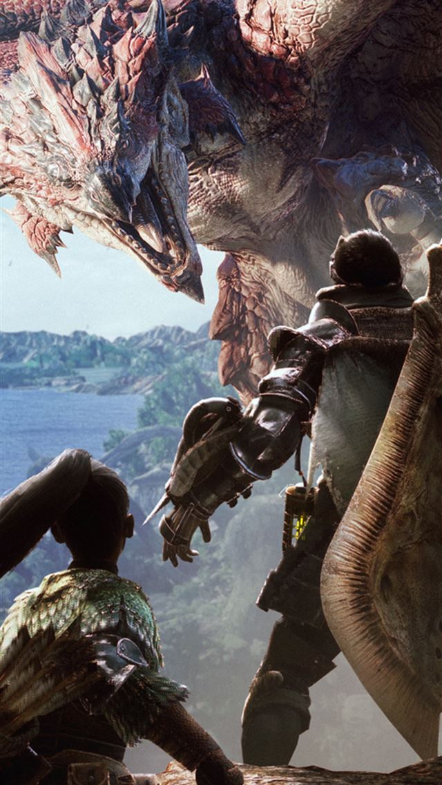 1284x2778 monster hunter world hd - monster hunter world hd iPhone Wallpaper