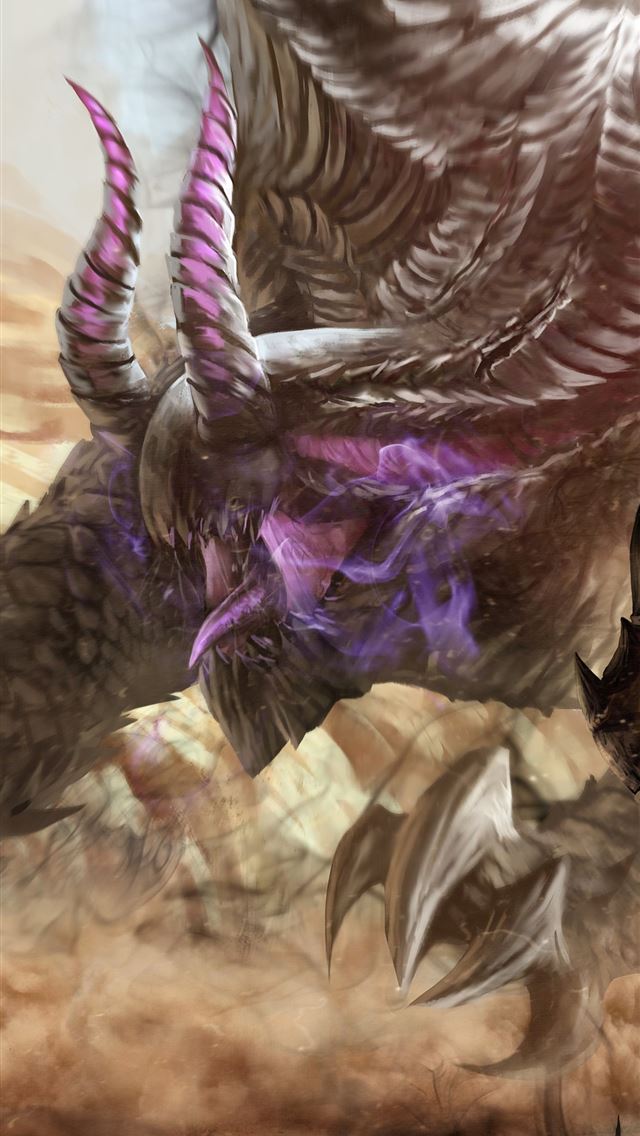 1284x2778 monster hunter world hd - monster hunter world hd iPhone Wallpaper