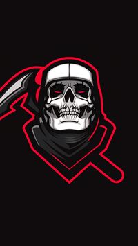 skull trooper fortnite wallpaper