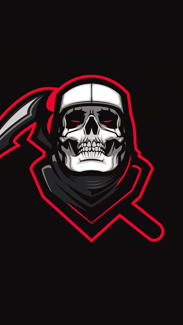 1284x2778 skull trooper fortnite - skull trooper fortnite iPhone Wallpaper