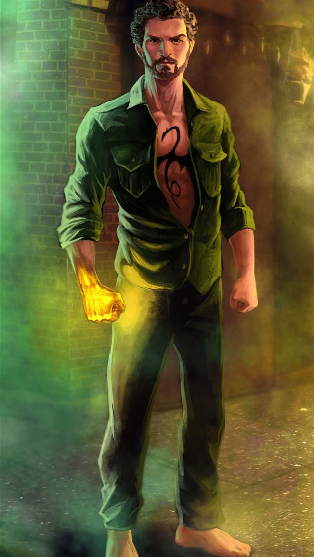 1284x2778 iron fist - iron fist iPhone Wallpaper