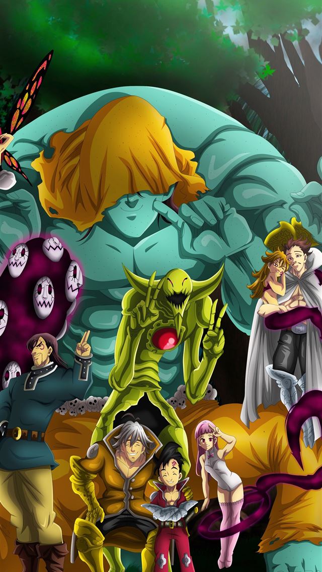 1284x2778 the seven deadly sins revival of mandments - the seven deadly sins revival of the commandments iPhone Wallpaper