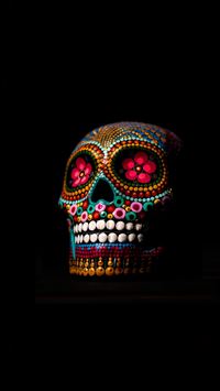 day of the dead iPhone wallpaper
