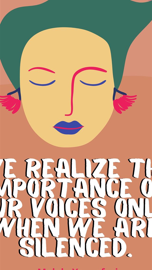 1284x2778 malala yousafzai - malala yousafzai iPhone Wallpaper