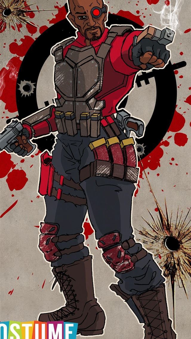 1125x2436 deadshot hd - deadshot hd iPhone Wallpaper