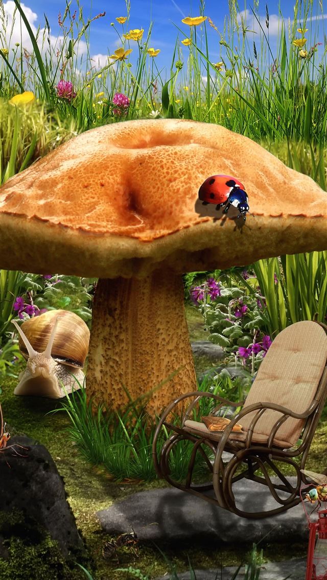 1284x2778 mushrooms - mushrooms iPhone Wallpaper