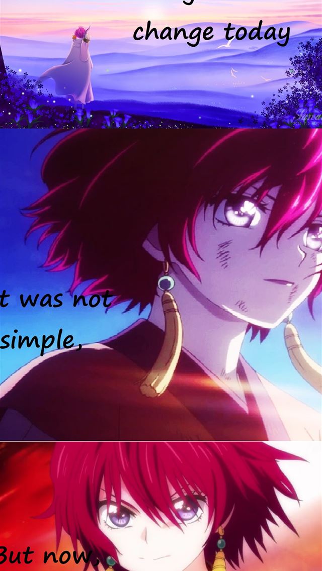 1284x2778 yona of the dawn - anime iPhone Wallpaper