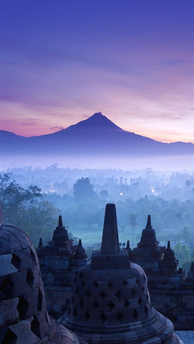 1125x2436 borobudur - borobudur iPhone Wallpaper