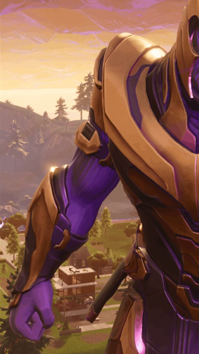 1284x2778 fortnite thanos - fortnite thanos iPhone Wallpaper