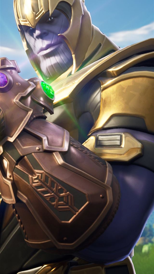 1284x2778 fortnite thanos - fortnite thanos iPhone Wallpaper