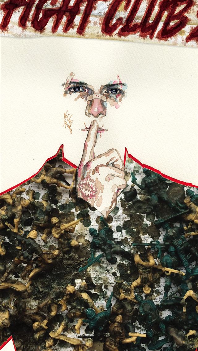 1284x2778 fight club - fight club iPhone Wallpaper