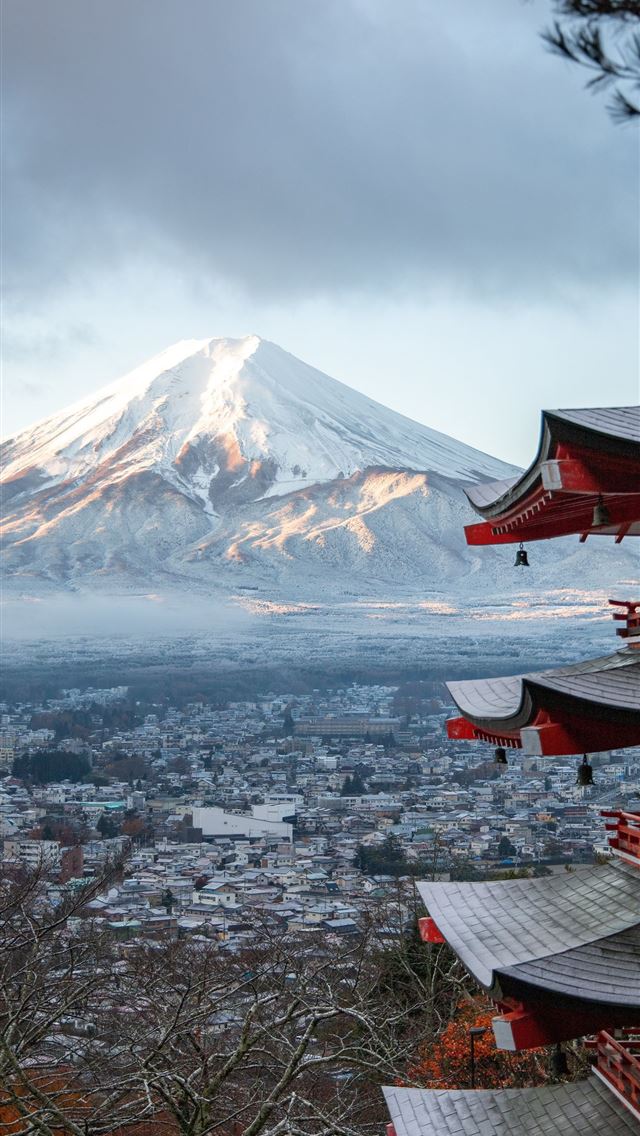 1284x2778 mount fuji - mount fuji iPhone Wallpaper