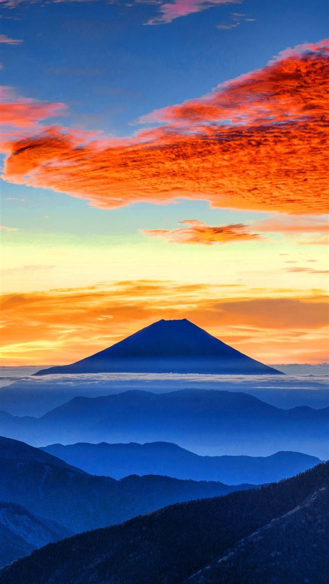 1284x2778 mount fuji - mount fuji iPhone Wallpaper