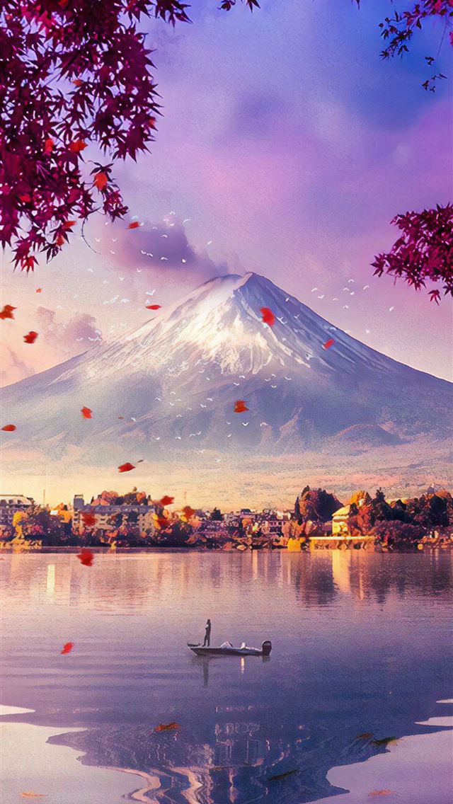 1284x2778 mount fuji - mount fuji iPhone Wallpaper
