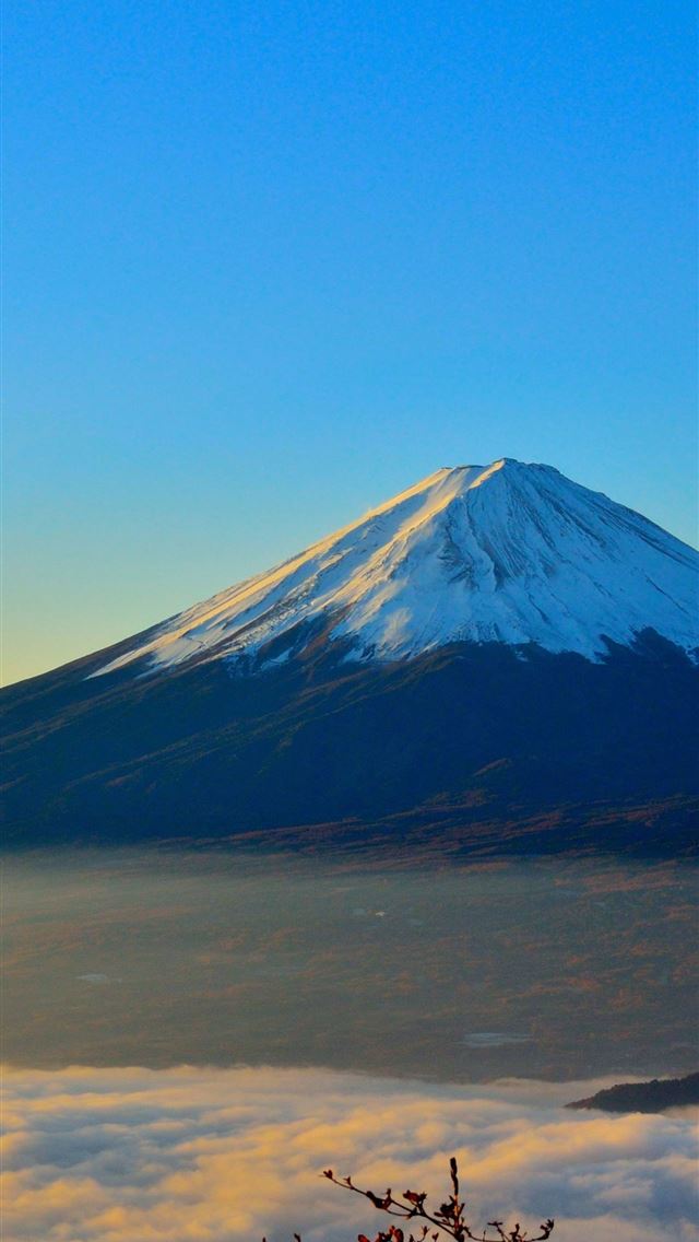 1284x2778 mount fuji - mount fuji iPhone Wallpaper