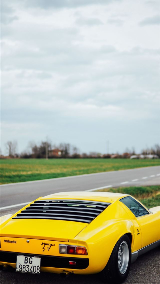 1284x2778 lamborghini miura - lamborghini miura iPhone Wallpaper