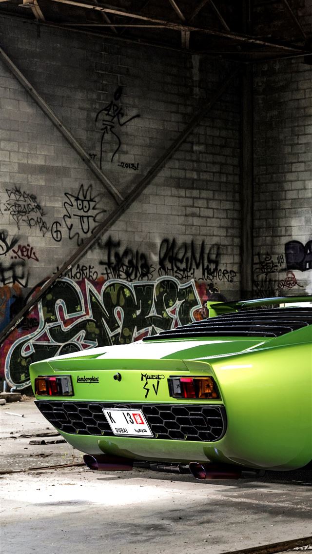 1284x2778 lamborghini miura - lamborghini miura iPhone Wallpaper