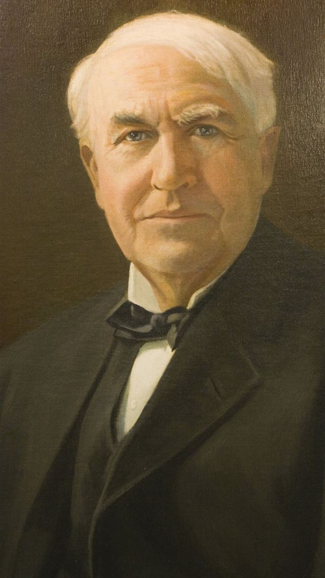 1284x2778 thomas edison - thomas edison iPhone Wallpaper