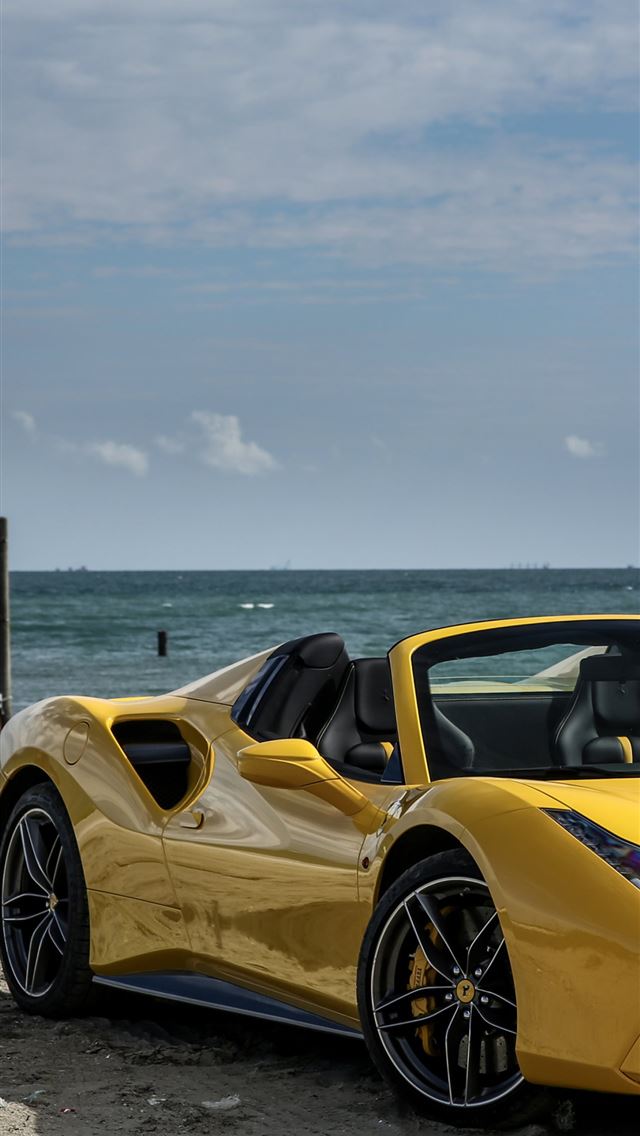 1284x2778 ferrari 488 spider - ferrari 488 spider iPhone Wallpaper