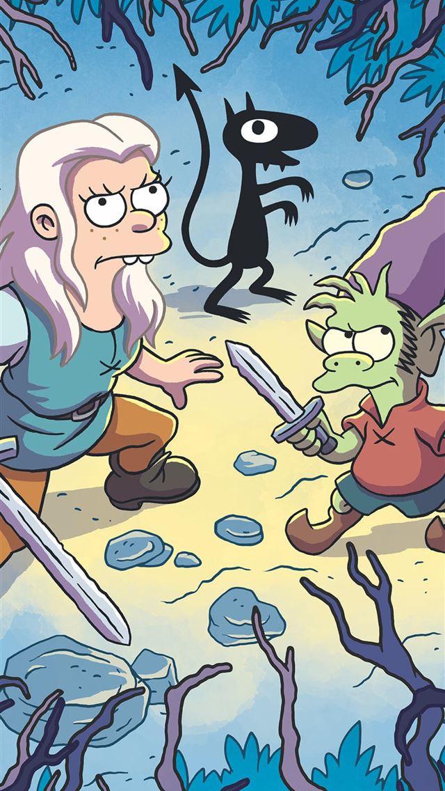 1284x2778 disenchantment - disenchantment iPhone Wallpaper