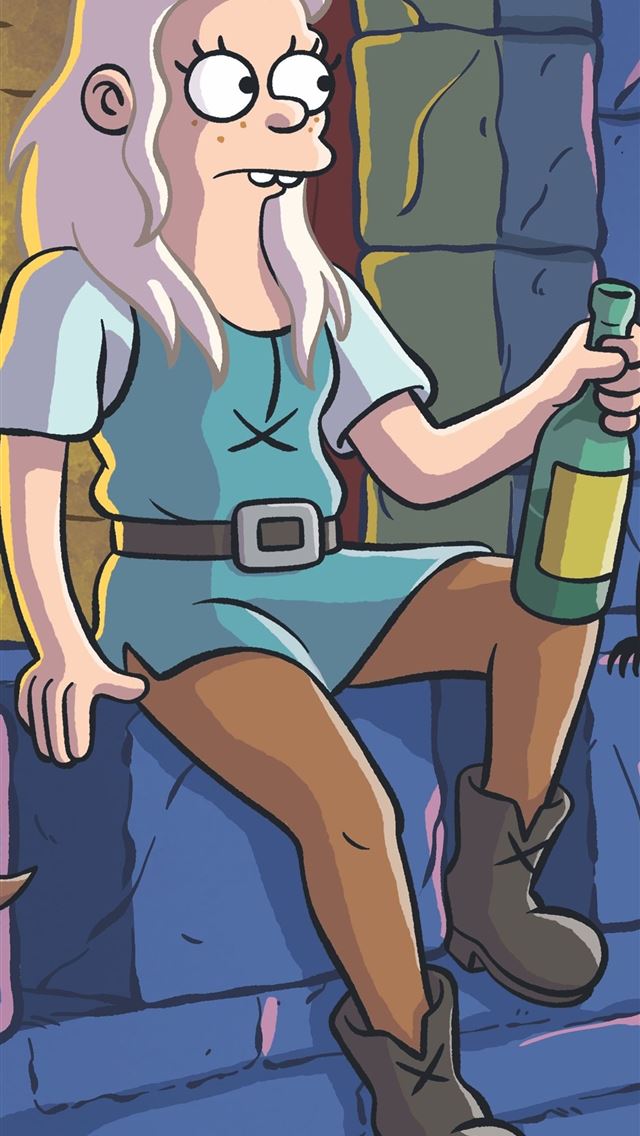 1284x2778 disenchantment - disenchantment iPhone Wallpaper