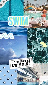 swimming wallpaper