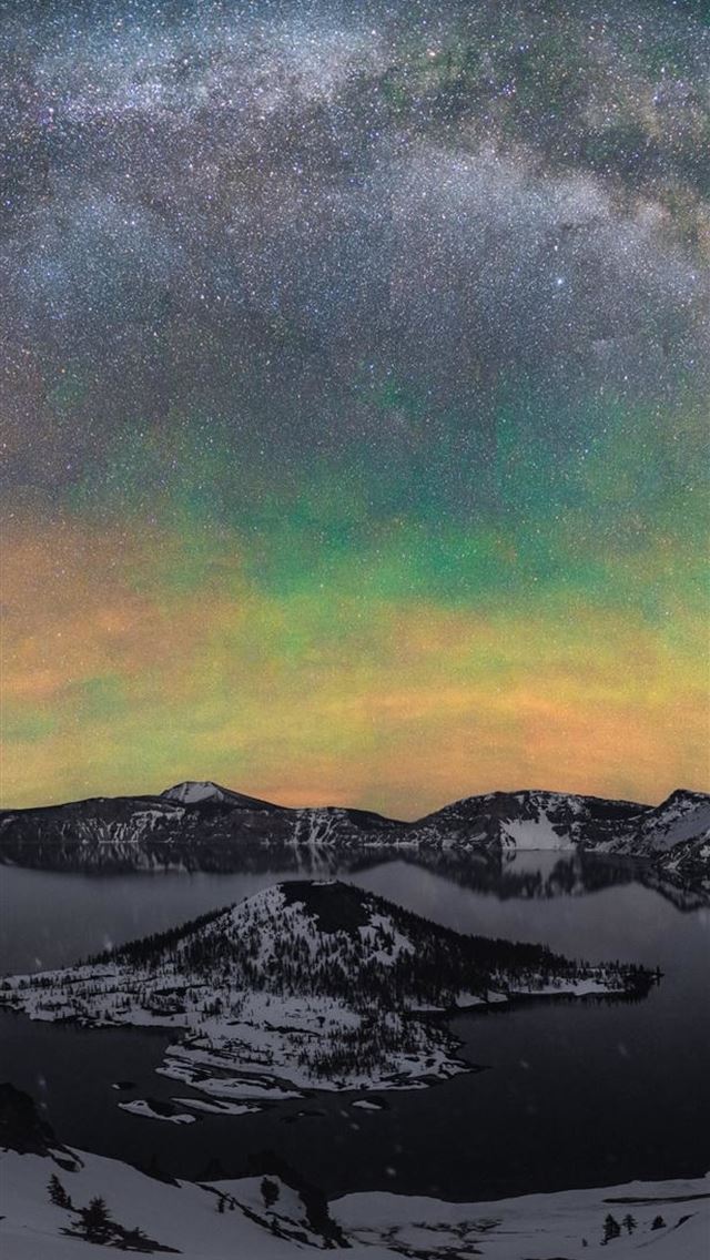 1284x2778 crater lake national park - crater lake national park iPhone Wallpaper