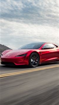 tesla roadster wallpaper