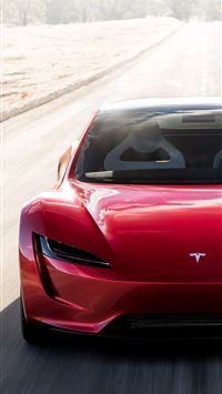 tesla roadster wallpaper