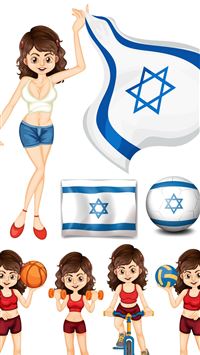 israel flag wallpaper