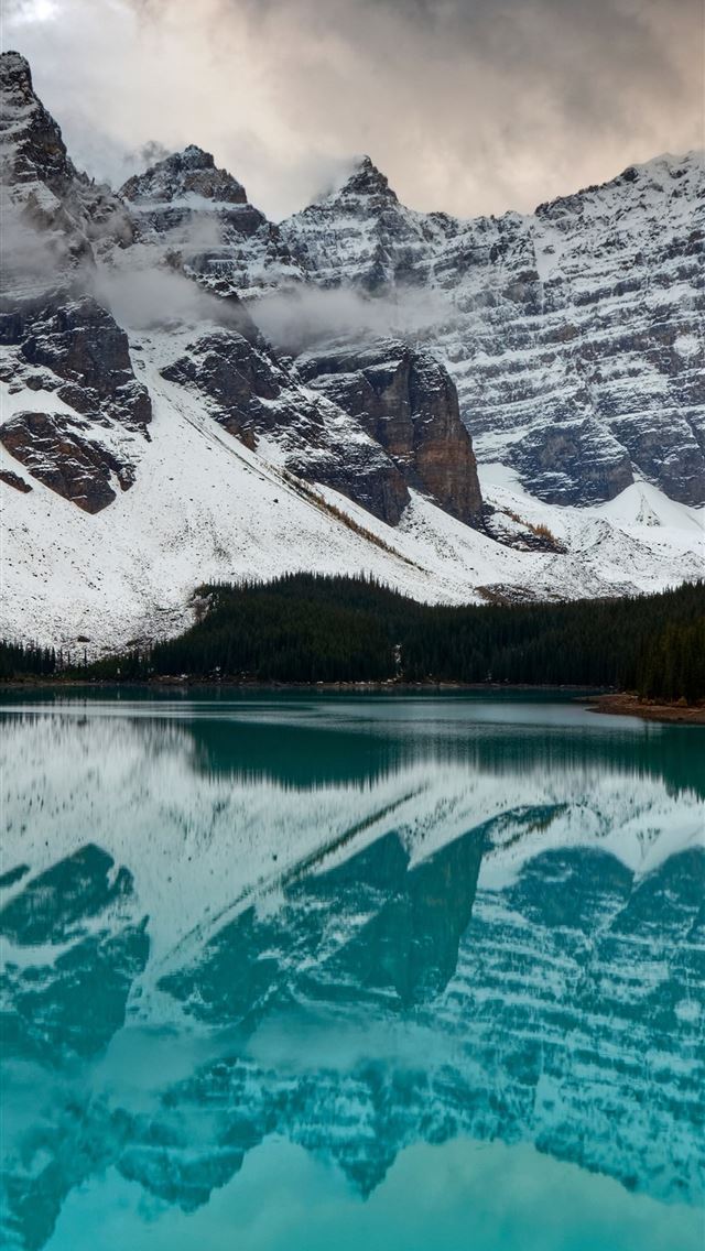 1284x2778 moraine lake - moraine lake iPhone Wallpaper