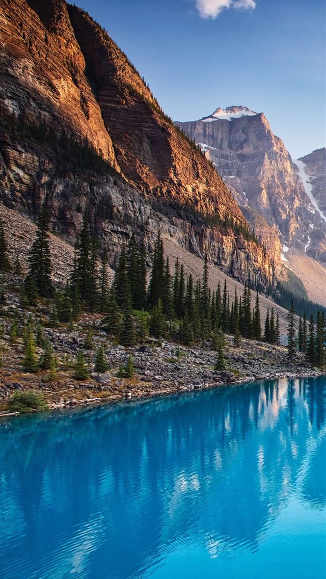 1284x2778 moraine lake - moraine lake iPhone Wallpaper