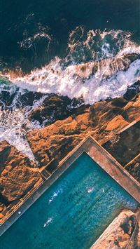 bondi beach wallpaper