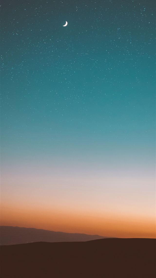 1284x2778 crescent moon - crescent moon iPhone Wallpaper