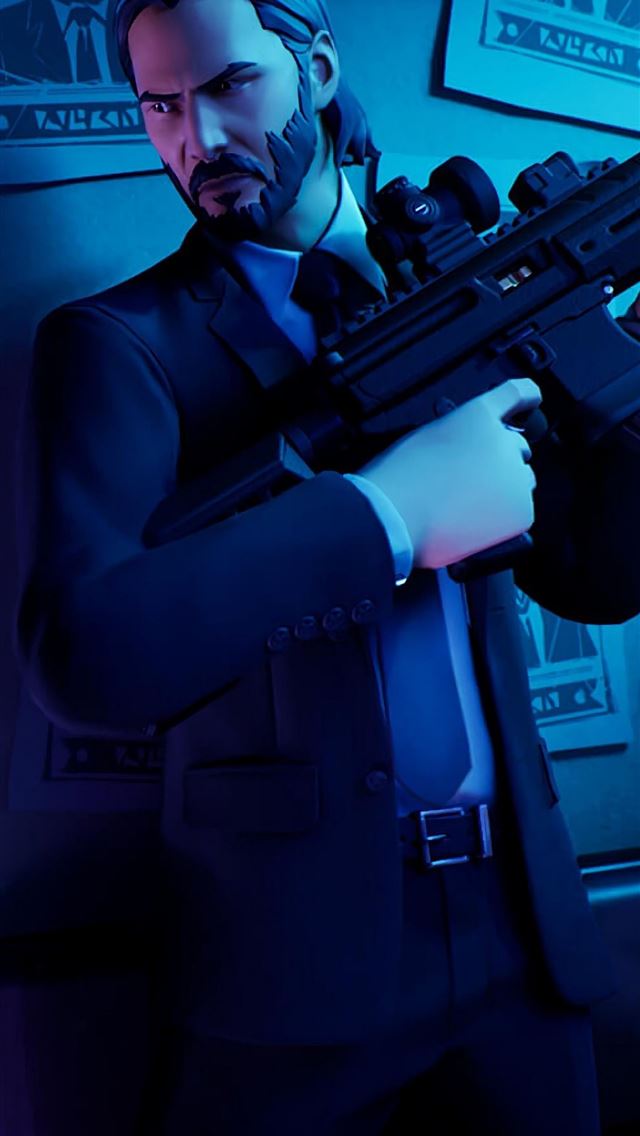 1284x2778 john wick skin fortnite - john wick skin fortnite iPhone Wallpaper