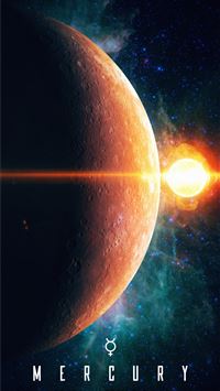 mercury planet iPhone wallpaper