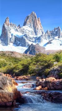 mount fitz roy wallpaper