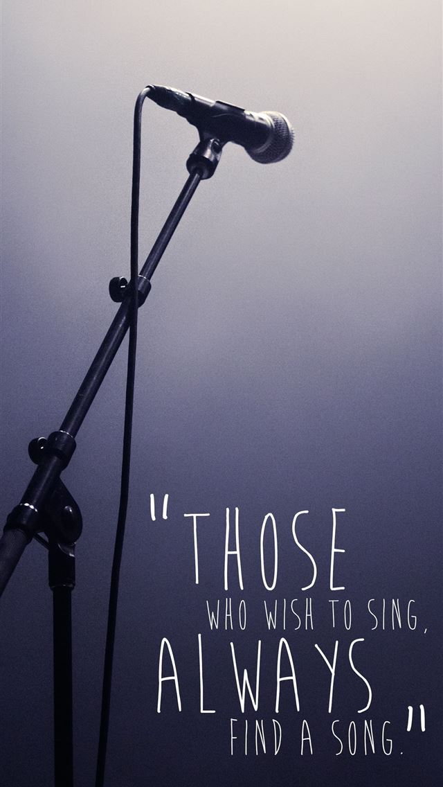 640x1136 singing -  iPhone Wallpaper