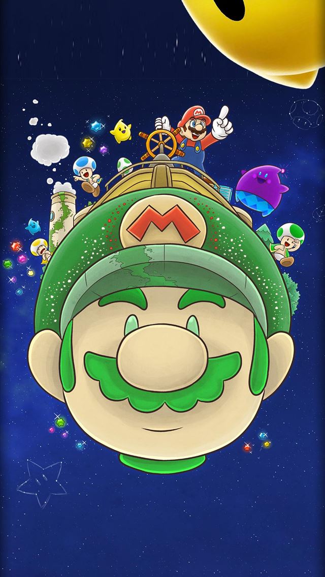1284x2778 super mario galaxy - super mario galaxy iPhone Wallpaper