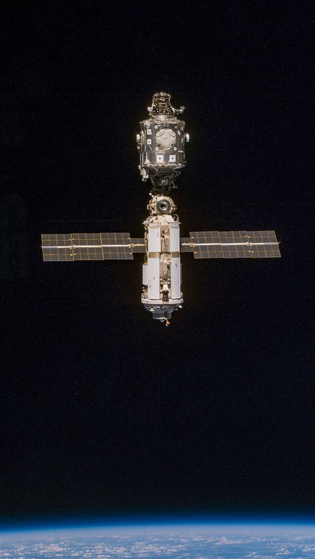1284x2778 space station - space station iPhone Wallpaper