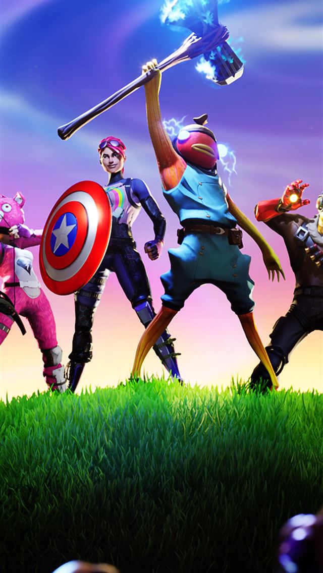 1284x2778 fortnite x avengers - fortnite x avengers iPhone Wallpaper