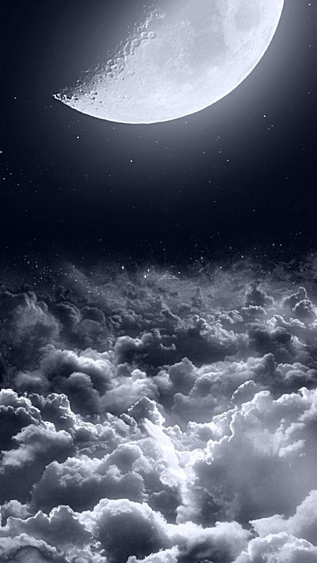 1125x2436 half moon - half moon iPhone Wallpaper