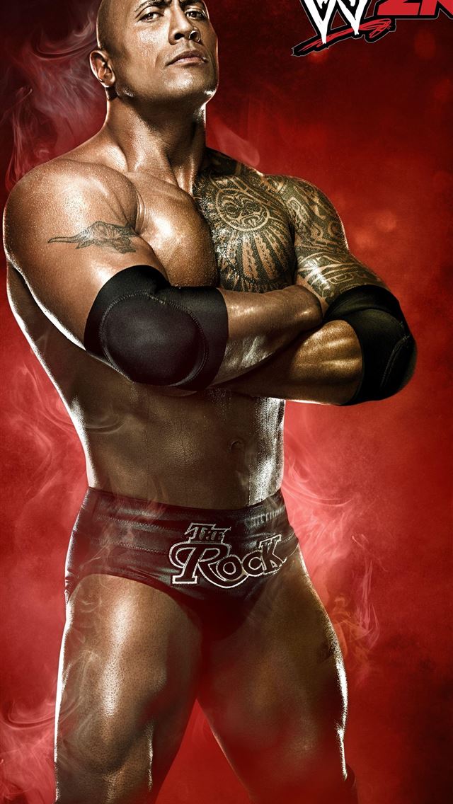 640x1136 wwe the rock -  iPhone Wallpaper
