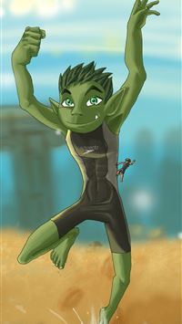 beast boy wallpaper