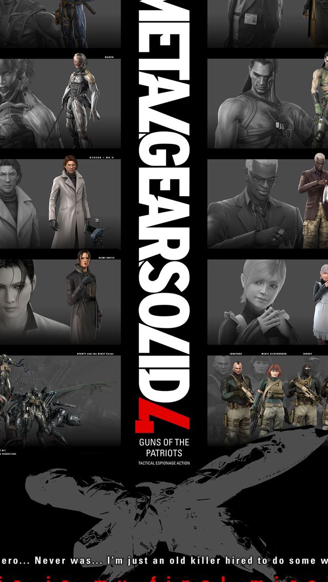 1284x2778 metal gear solid - metal gear solid iPhone Wallpaper