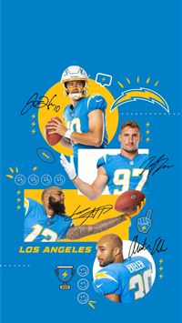 NFL Mobile Wallpapers Chargers on Behance