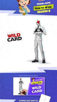 wild card fortnite wallpaper